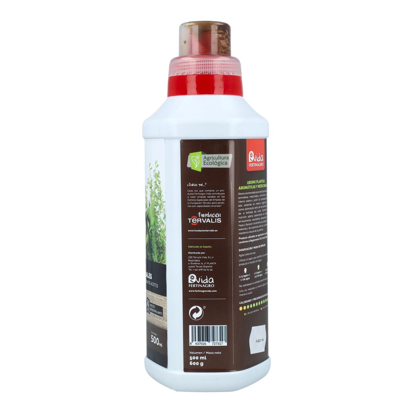 Fertilizante para plantas aromáticas e medicinais BIO Fertinagro 500 ml