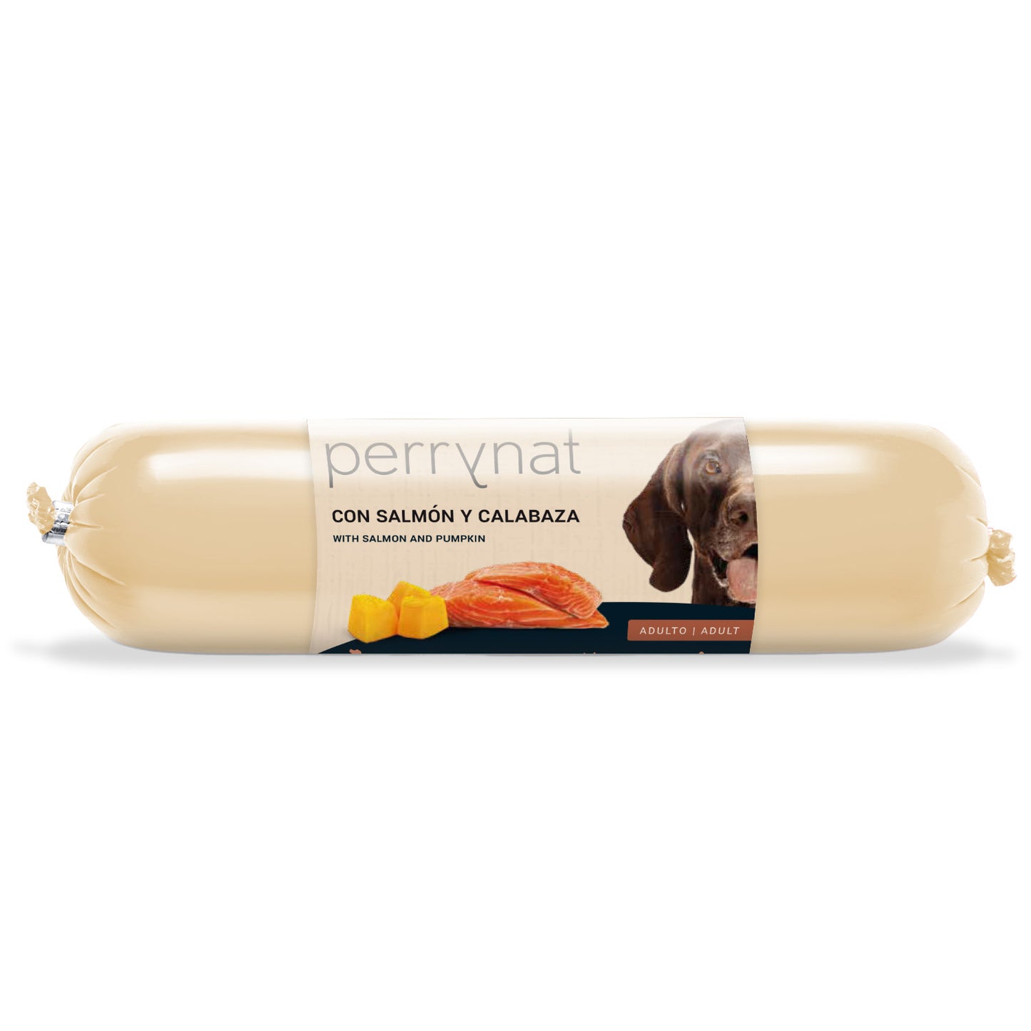 Perrynat Salchicha Salmón Y Calabaza, 8 Unidades X 800gr_1