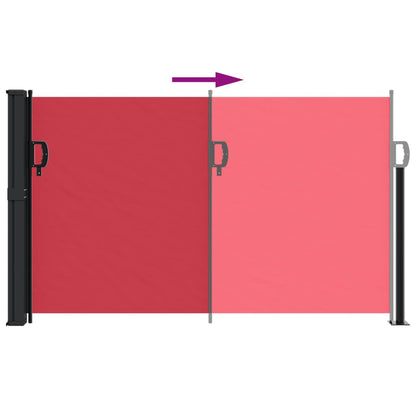 Vidaxl Toldo Lateral Retráctil Rojo 120x500 Cm_4