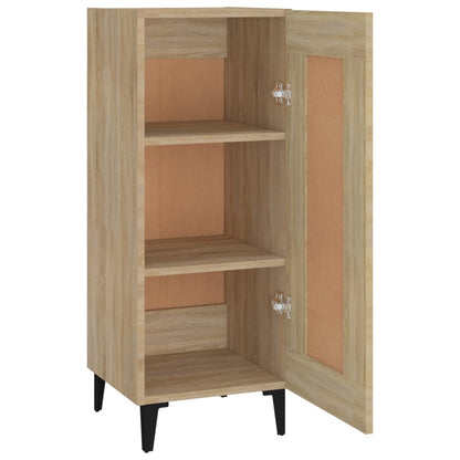 Aparador Madera Contrachapada Color Roble Sonoma 34,5x34x90 Cm / Vetonek_4