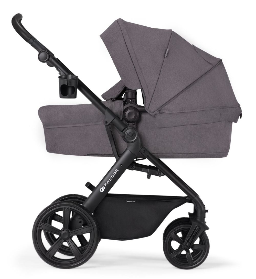 Carrito De Bebé Trio Convertible A-tour Hasta 22 Kg Dark Grey_1