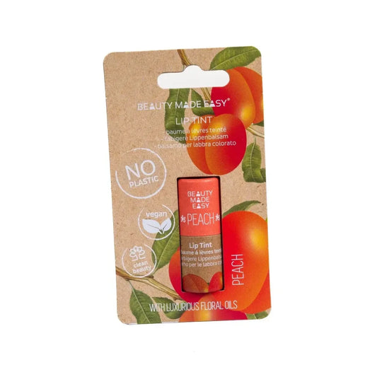 Bálsamo labial com cor pêssego Beauty Made Easy