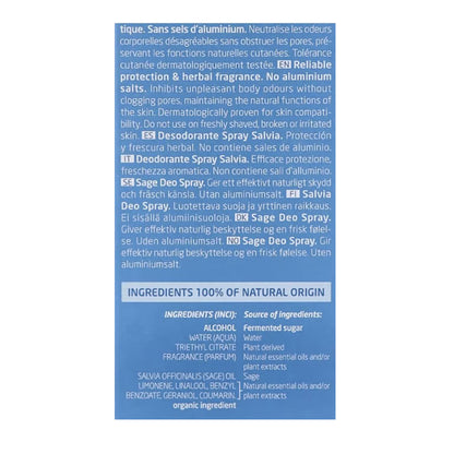 Desodorizante Weleda Sage 100 ml