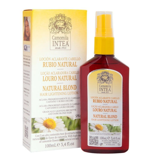 Loción Aclarante Cabello Castaño-rubio Camomila Rubio Natural Intea 100ml_0