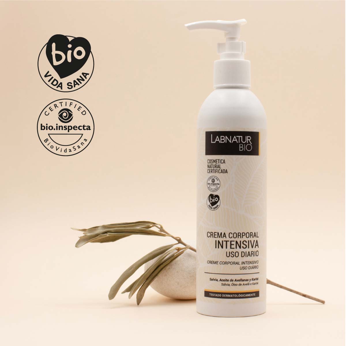 Crema Corporal Reparadora Bio 300 Ml | Nutre Y Regenera La Piel | Hidratación Intensiva | Piel Seca_1