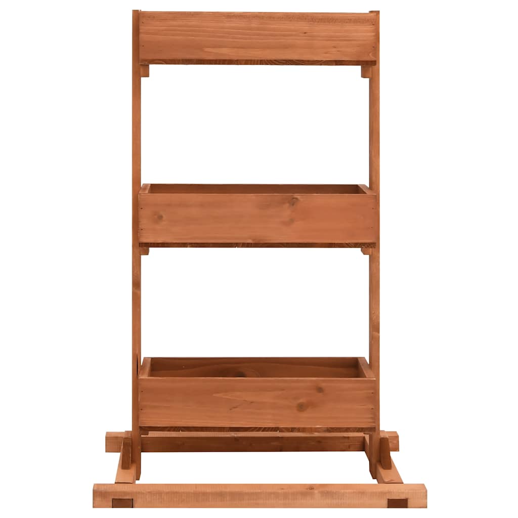 Jardinera De Madera De Abeto 52x30x78 Cm_2