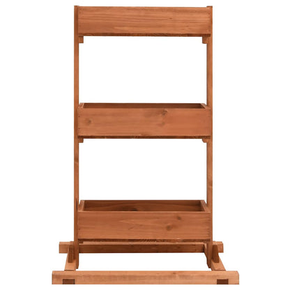 Jardinera De Madera De Abeto 52x30x78 Cm_2