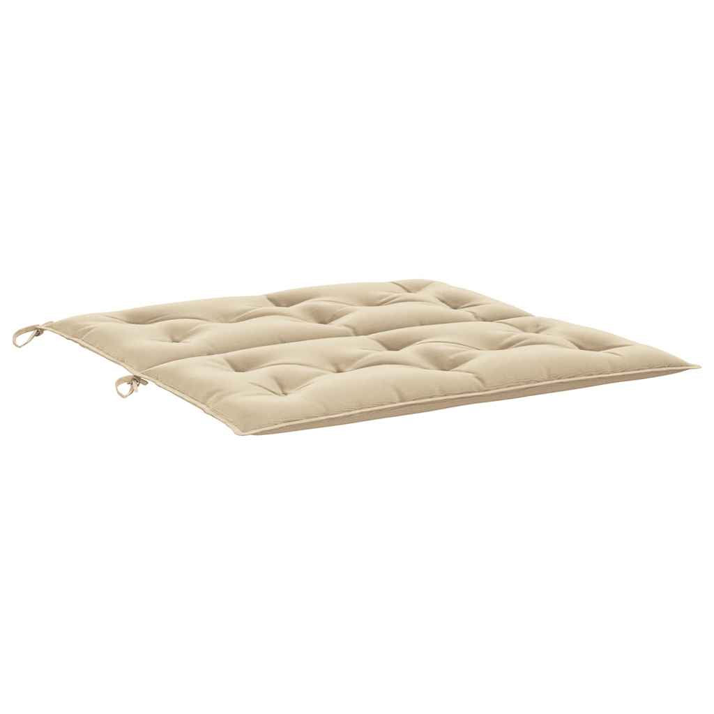 Vidaxl Cojín De Banco De Jardín Tela Oxford Beige 100x(50+50)x7 Cm_4