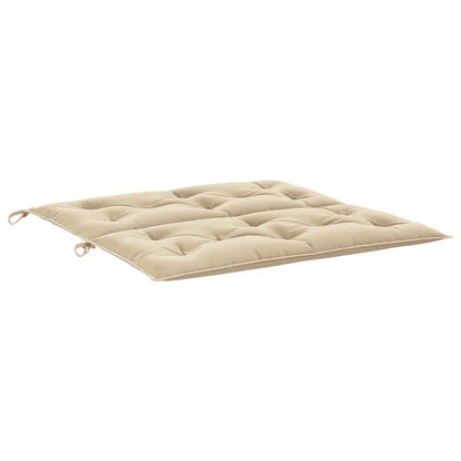 Vidaxl Cojín De Banco De Jardín Tela Oxford Beige 100x(50+50)x7 Cm_4