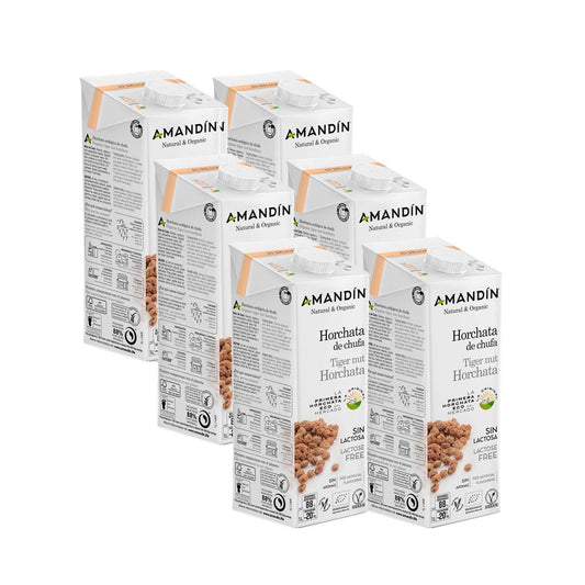 Pack 6L Noz Tigre Horchata Amandín 1L