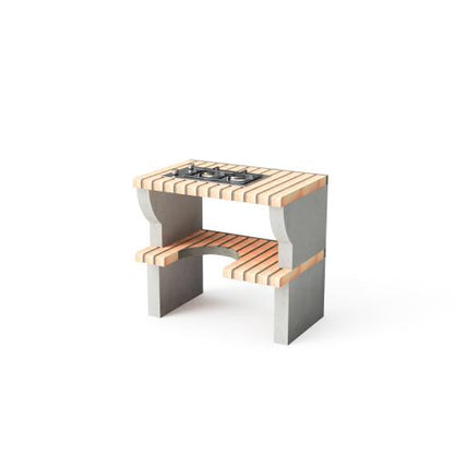 Módulo de bancada Bailen com placa de gás Movelar