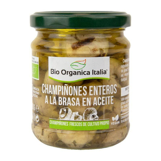 Cogumelos inteiros grelhados em óleo Bio Organica Italia 190 g