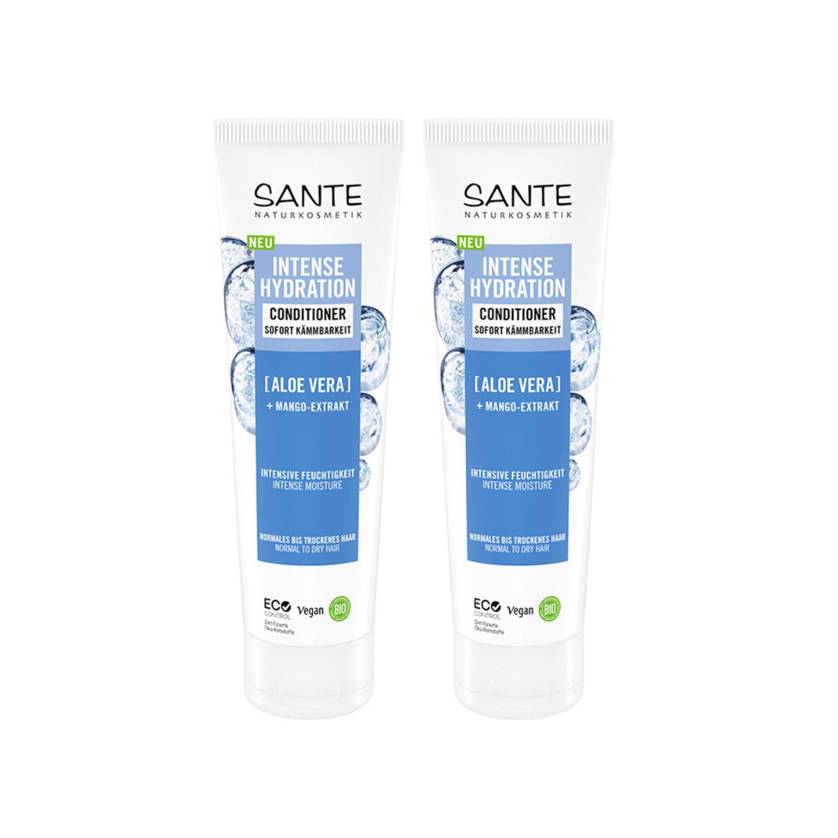 Pack de 2 Condicionadores de Hidratação Intensa Aloe Sante 150 ml