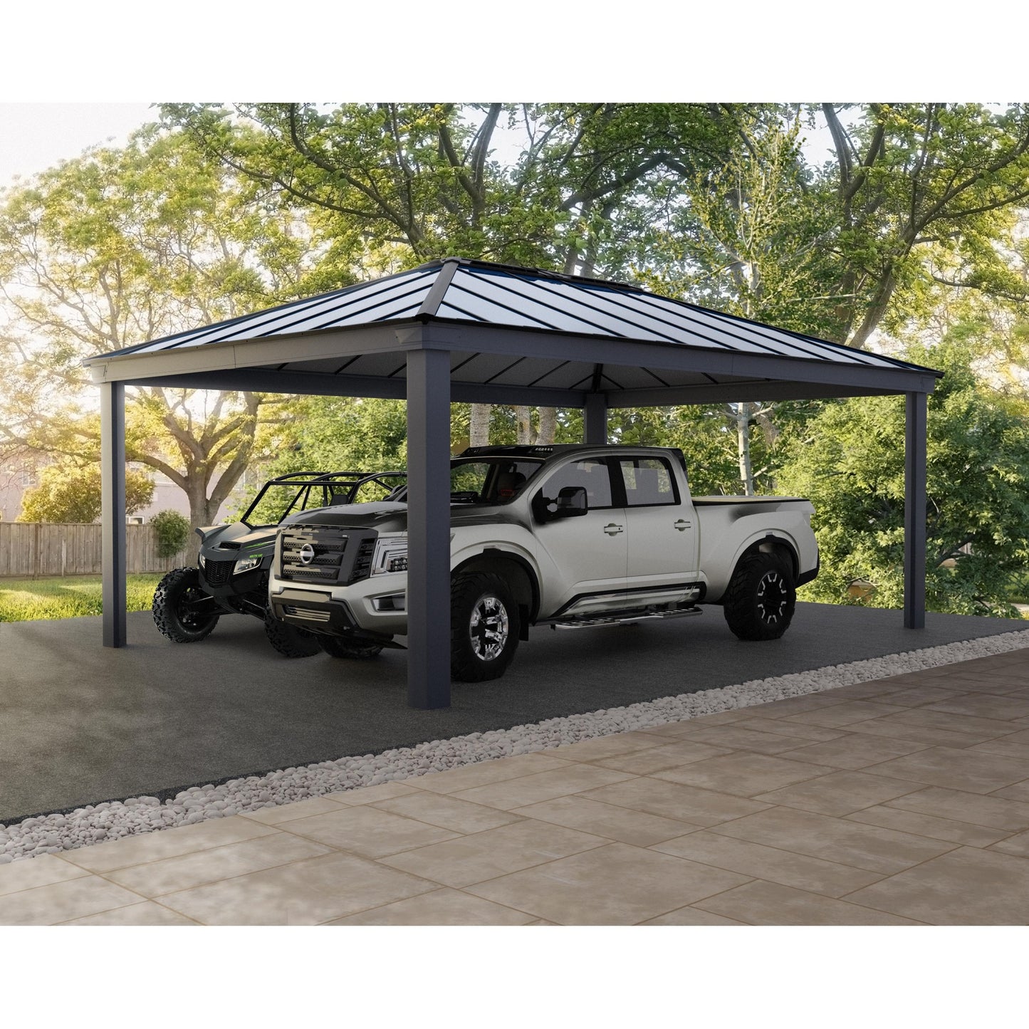 Garagem coberta Colorado 422x607 cm 
