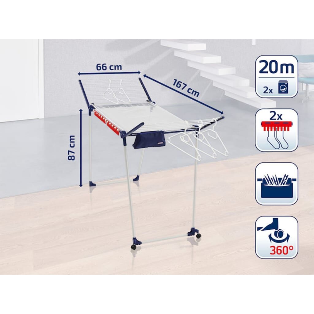 Leifheit Tendedero Pegasus 200 Solid Deluxe Mobile_2