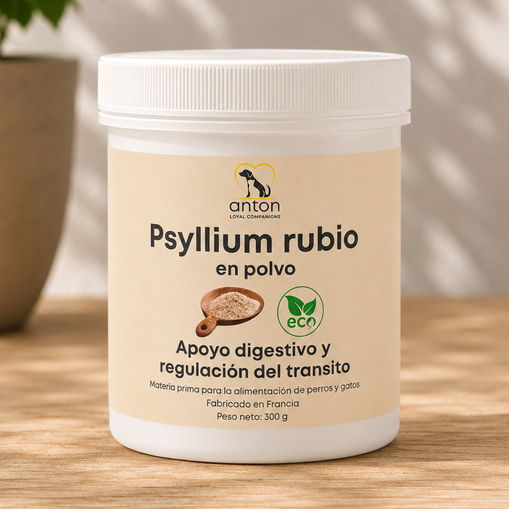 Suplemento natural para el tránsito intestinal de perros y gatos – Psyllium ECO 300 g_5