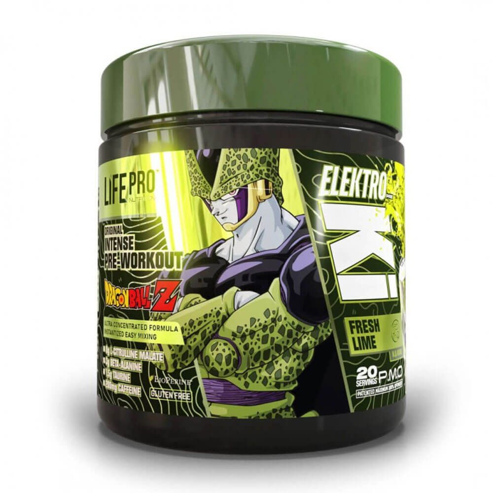 Elektro Ki Dragon Ball Z Edición Limitada - 400g - Lima - Pre Entreno - Lifepro_0