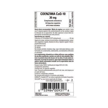 Coenzima CoQ10 (vegan)