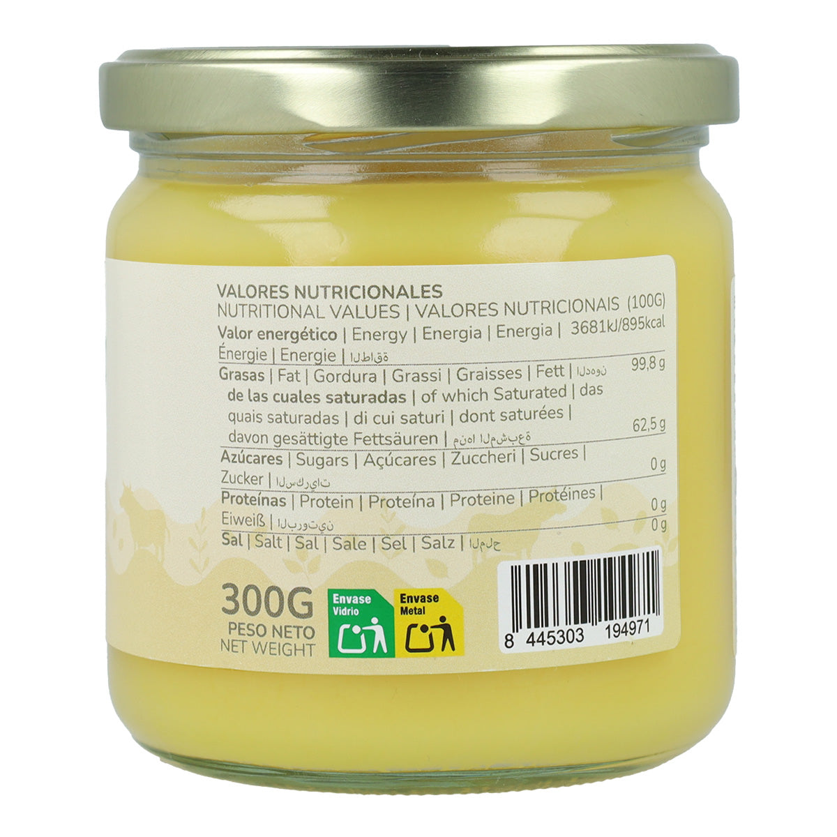 Manteiga clarificada Ghee ECO Planeta Huerto 300 g