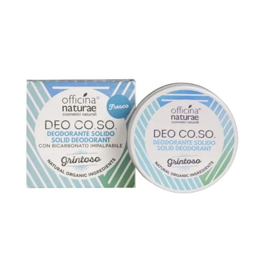 Desodorizante Sólido Grintoso CO.SO. 50 ml Orgânico Vegan Officina Naturae
