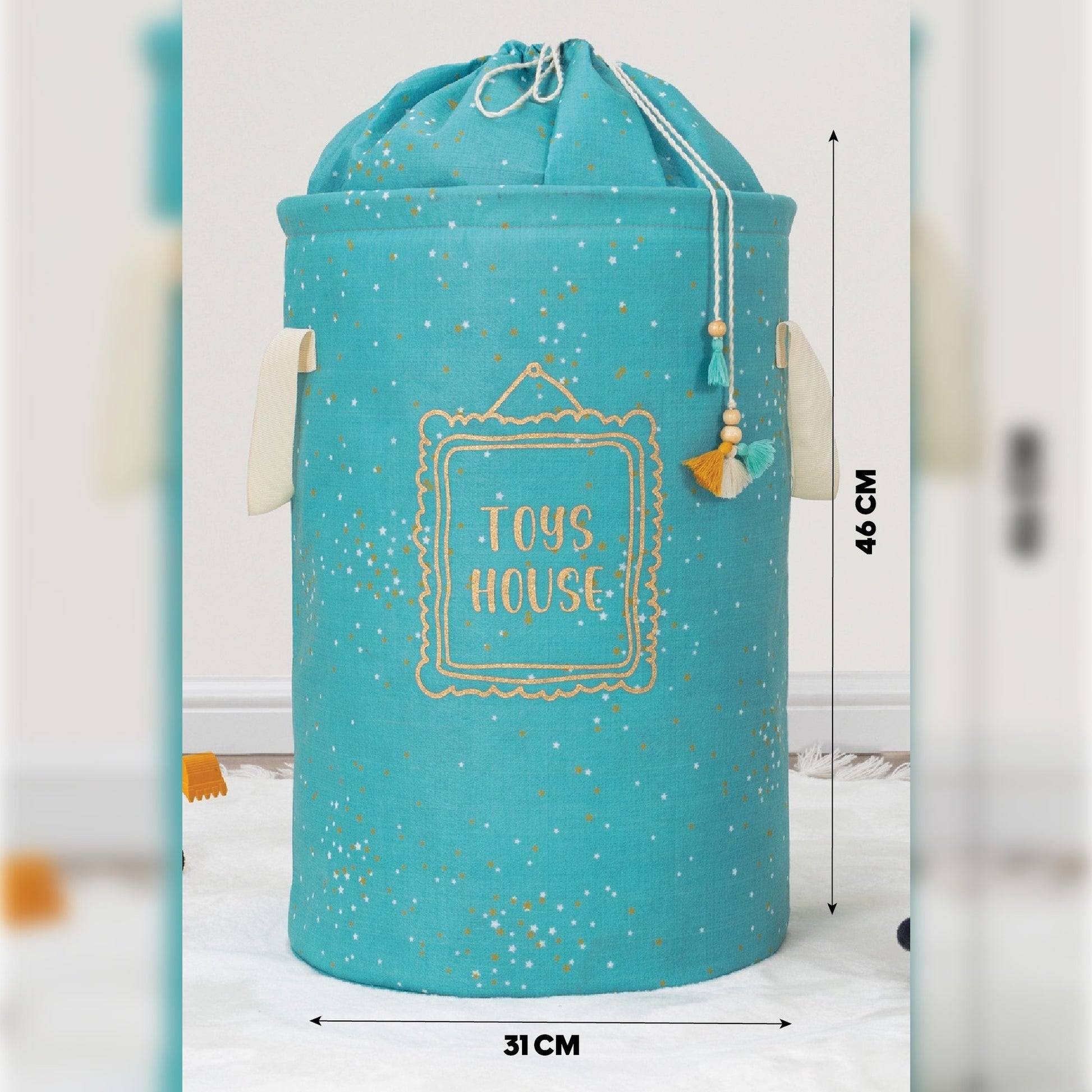 Cesta Organizadora Azul Cielo_1