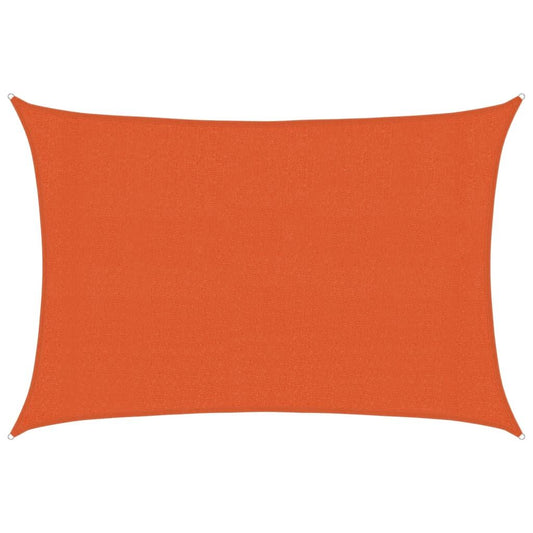 Vidaxl Toldo De Vela Hdpe Naranja 160 G/m² 3x4 M_0