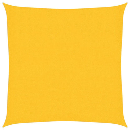 Vidaxl Toldo De Vela Amarillo Hdpe 160 G/m² 3x3 M_0