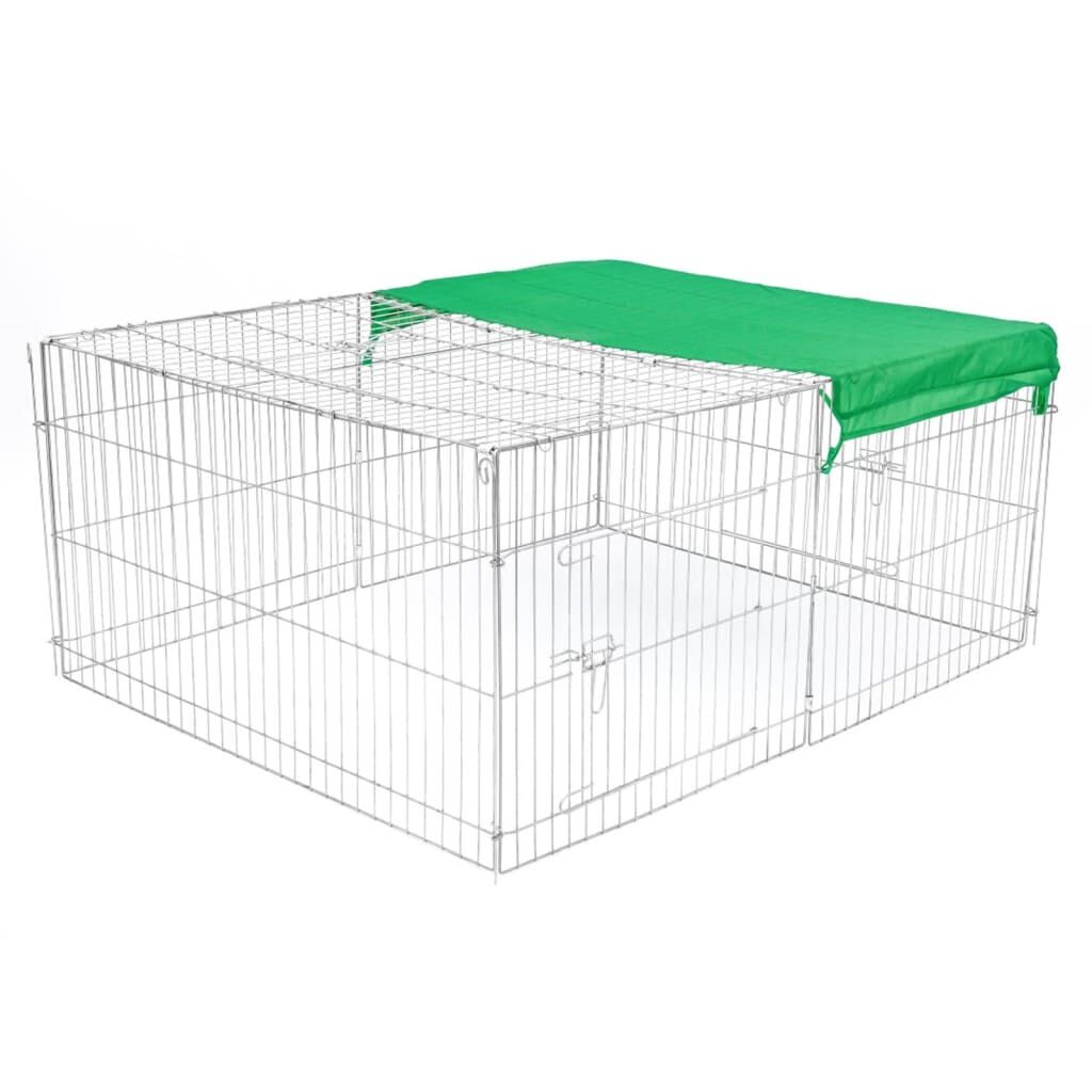 @pet Recinto Para Mascotas De Exterior Castle Metal 144x112x60 Cm_0