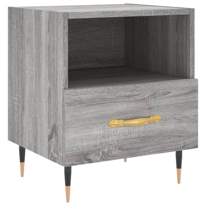 Mesitas Noche 2 Uds Madera Ingeniería Gris Sonoma 40x35x47,5 Cm_3