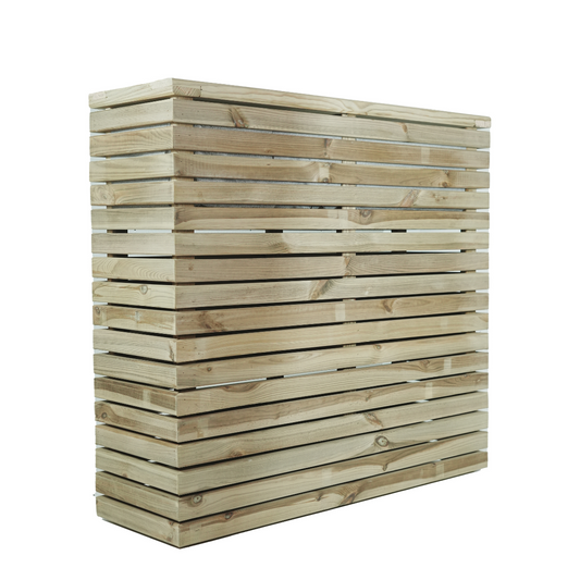 Jardinera Luxe Torre De Madera Tratada Vidahuerto 120x30x90 Cm._0