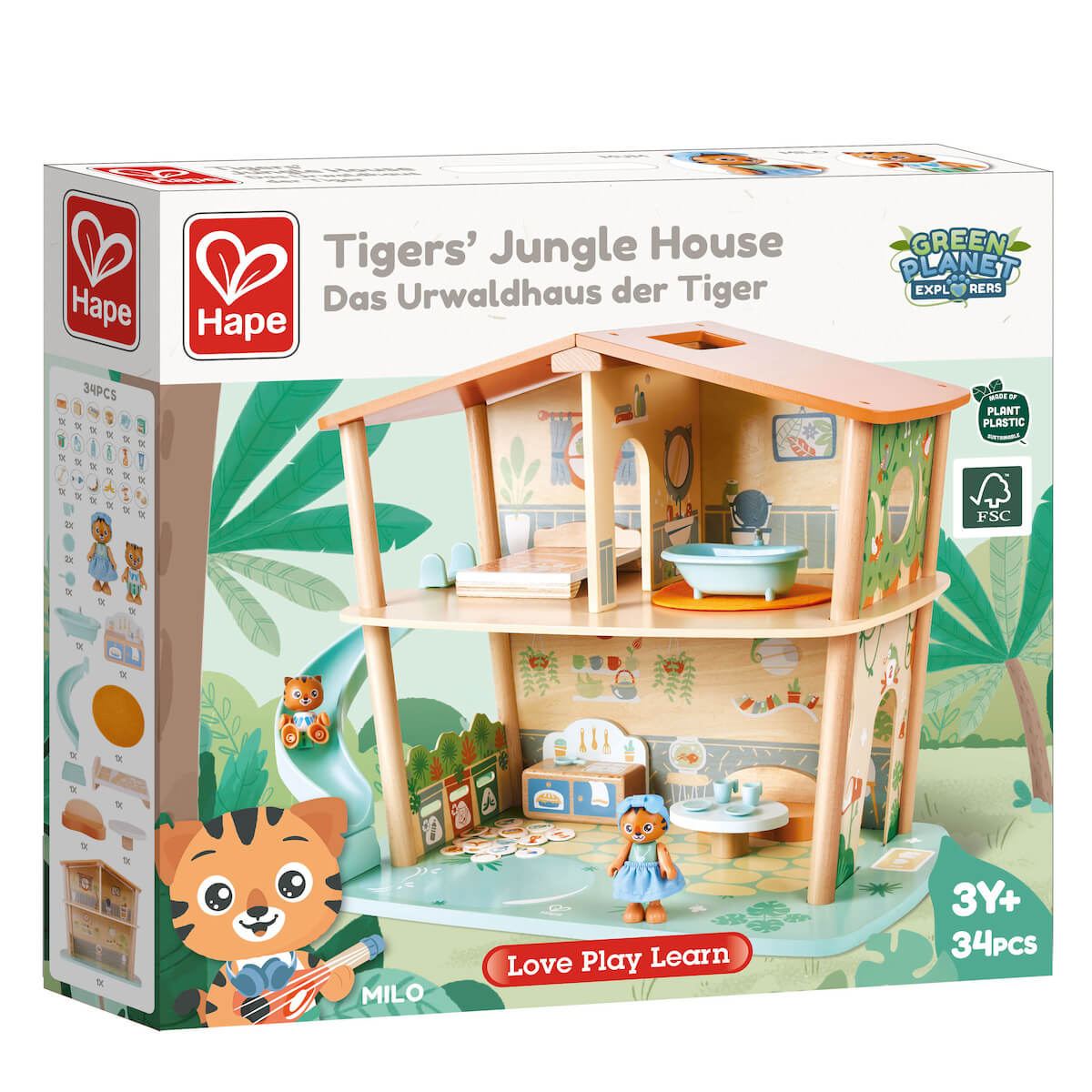 Casa Jungla Tigres Green Planet Explorers Hape_2