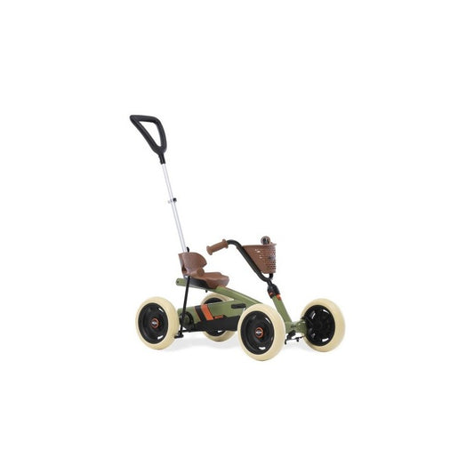Coche De Pedales Berg Buzzy Retro 2 En 1 Green._0