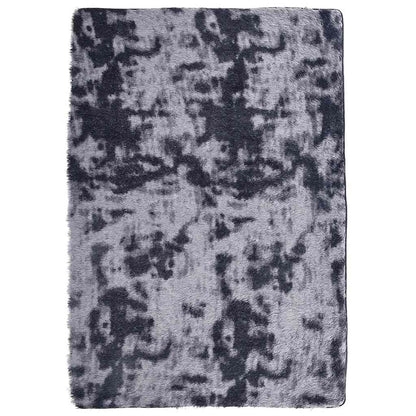 Vidaxl Alfombra De Pelo Largo Navarra Gris Oscuro 200x290 Cm Poliéster_0