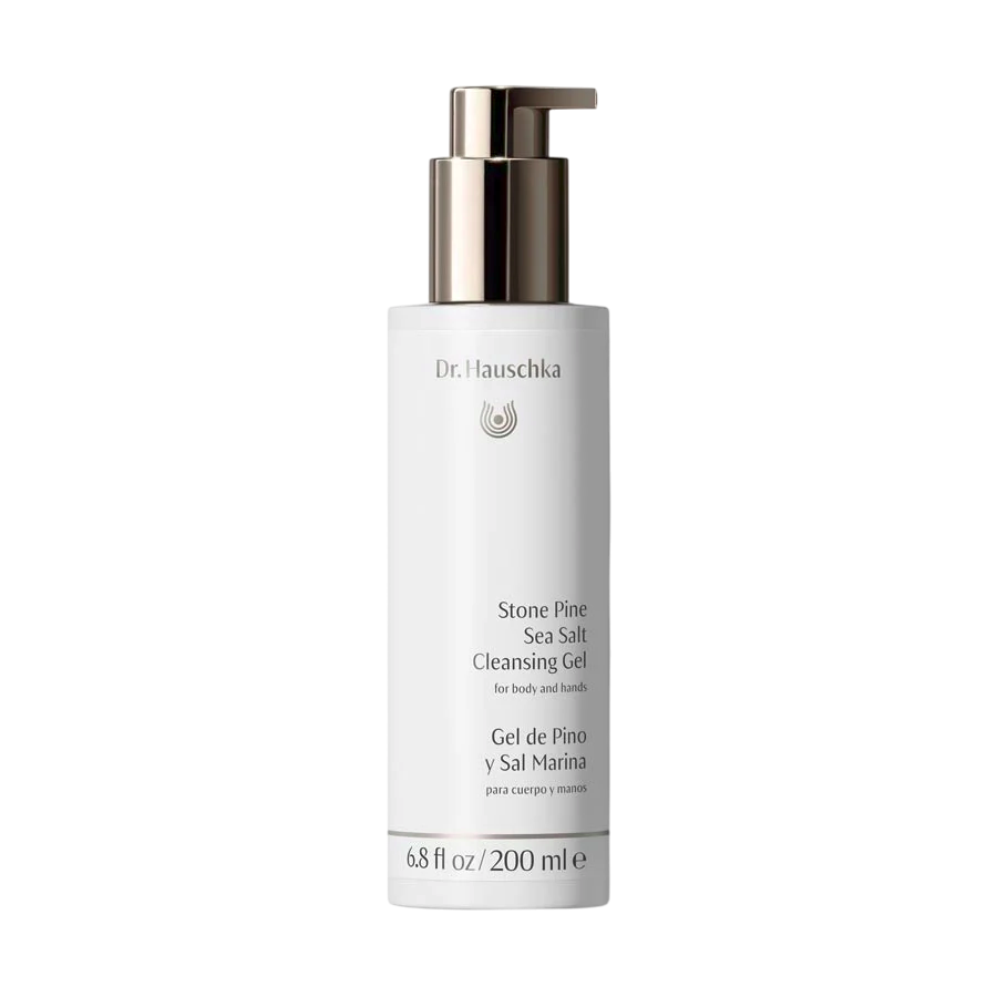 Gel de limpeza com sal marinho de pinheiro-manso 200 ml DR. HAUSCHKA