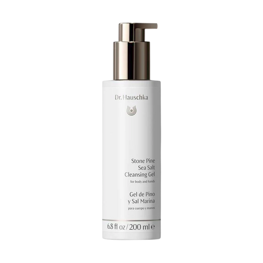 Gel de limpeza com sal marinho de pinheiro-manso 200 ml DR. HAUSCHKA