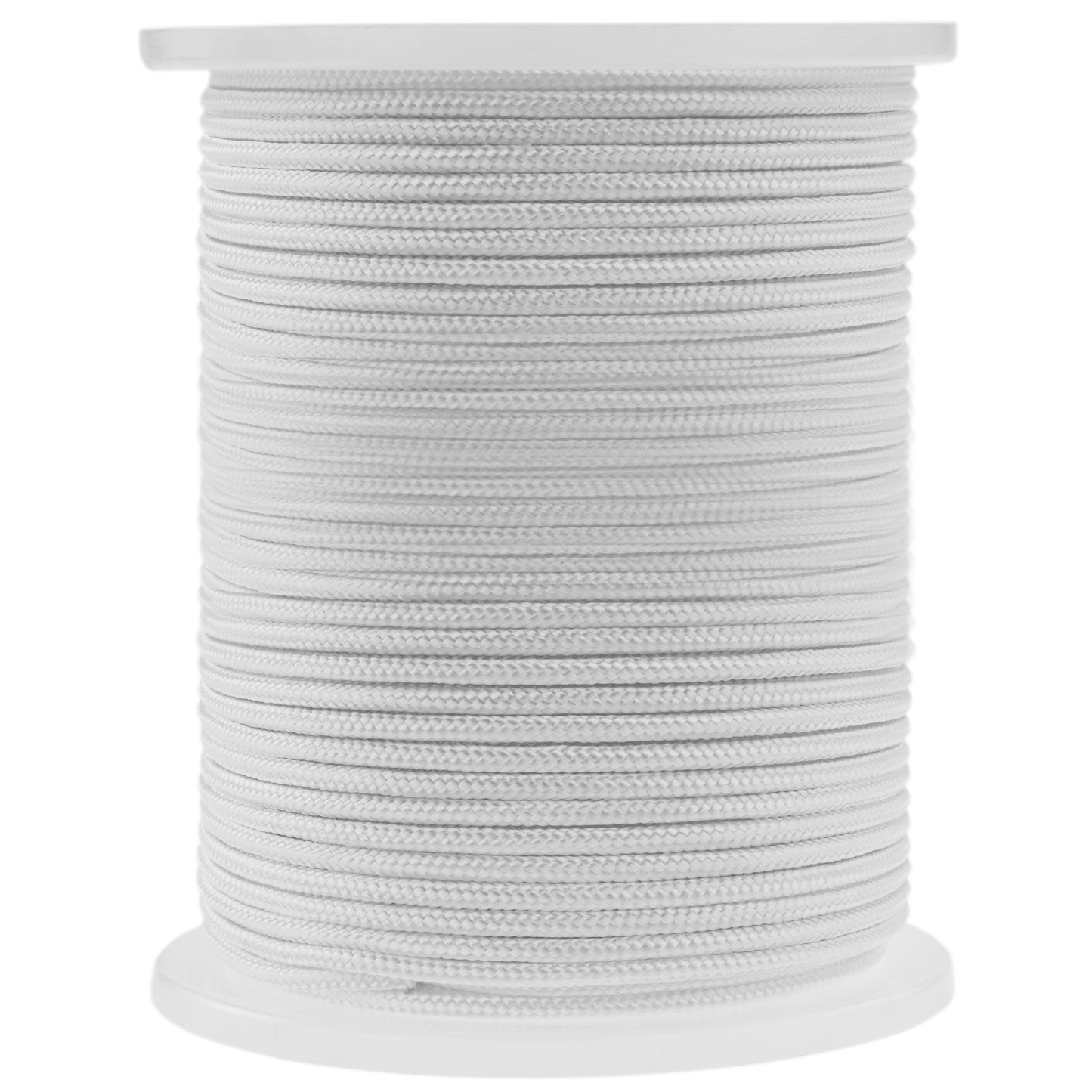 Cuerda Trenzada De Poliéster 100 M X 6 Mm Blanca_1