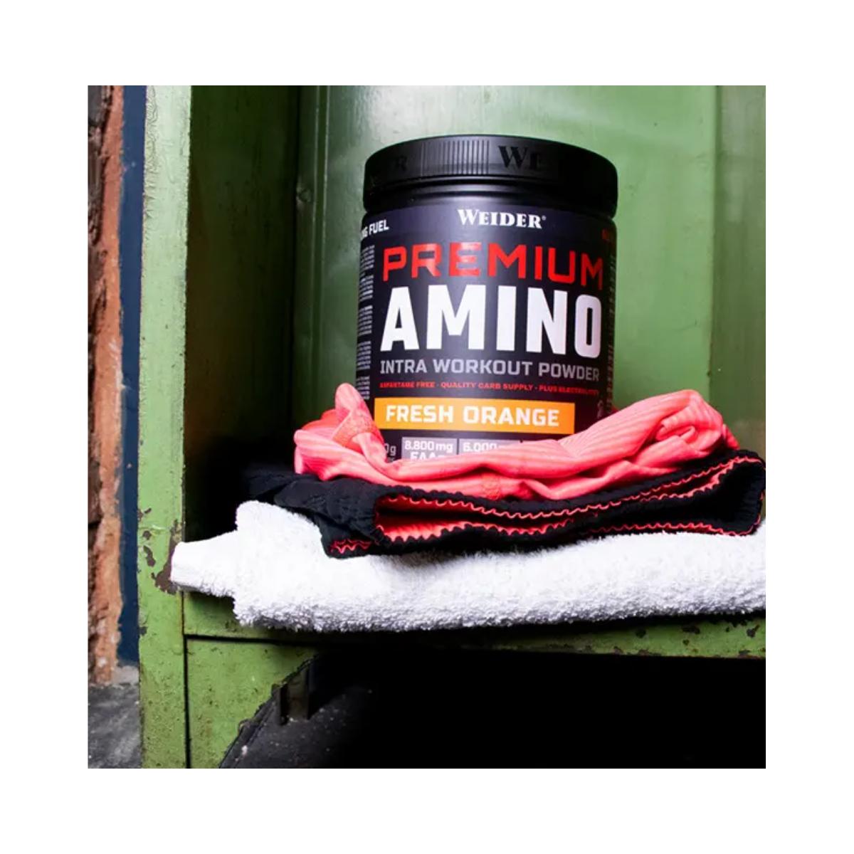 Premium Amino Intra Wokout - Laranja, 800g. Weider
