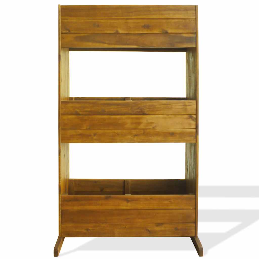 Arriate De 3 Niveles Madera De Acacia Maciza_0