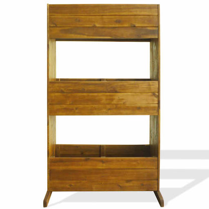 Arriate De 3 Niveles Madera De Acacia Maciza_0