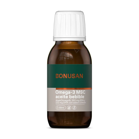 Óleo Bebível Ómega-3 MSC Bonusan 58ml