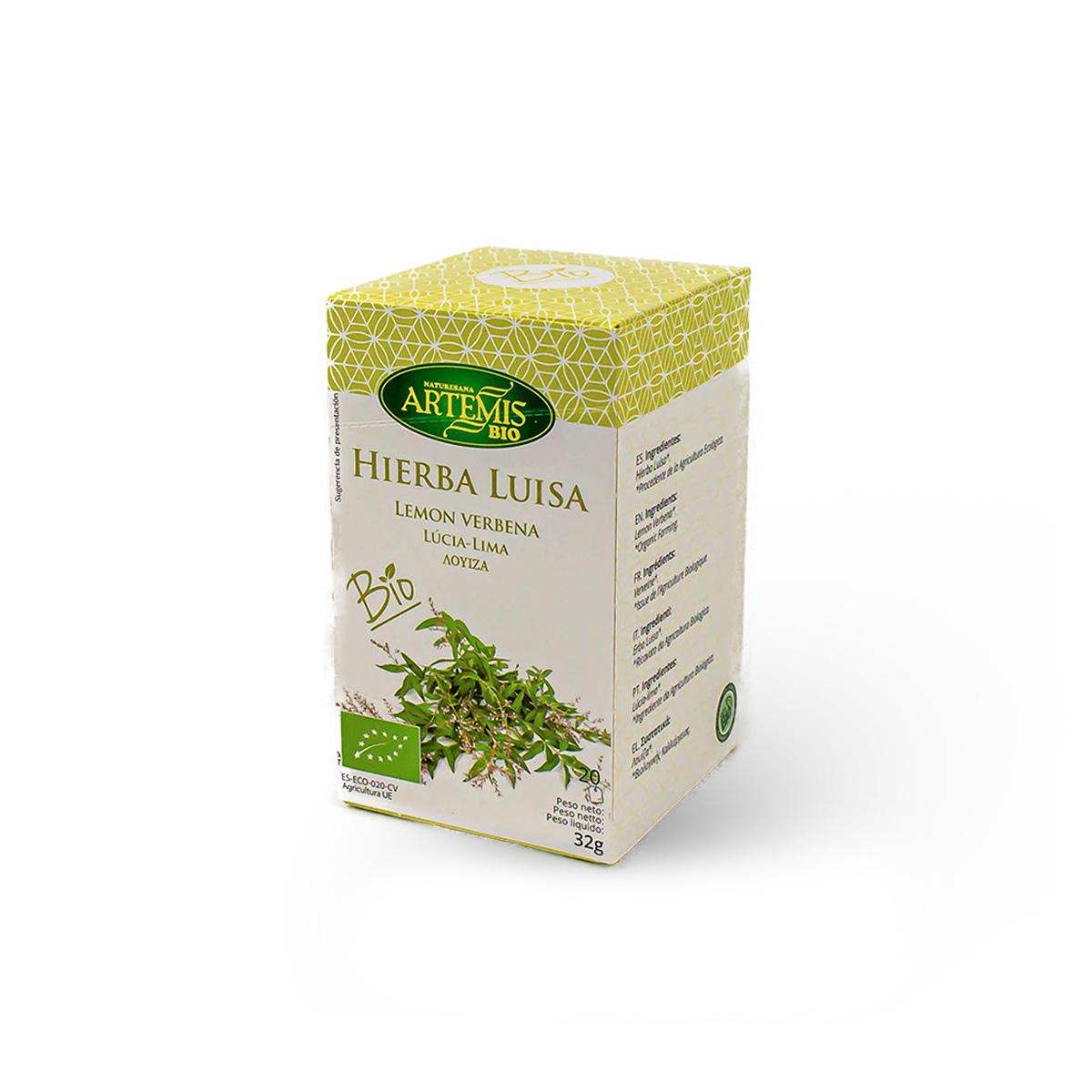 Infusão Orgânica de Verbena-Limão Artemis 20 saquetas