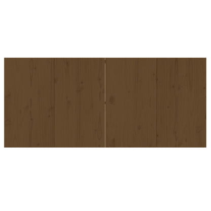 Mesa Alta De Bar Madera Maciza Pino Marrón Miel 180x80x110 Cm_3