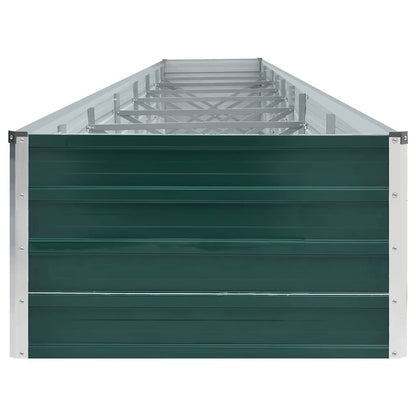 Arriate De Acero Galvanizado Verde 600x80x45 Cm_3