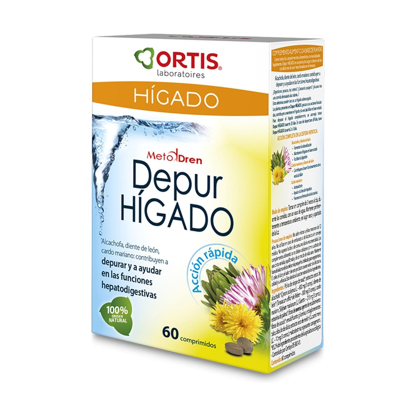 Metodren Fígado Depur Ortis 60 Comp