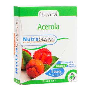 Acerola Nutrabásicos Drasanvi, 30 cápsulas