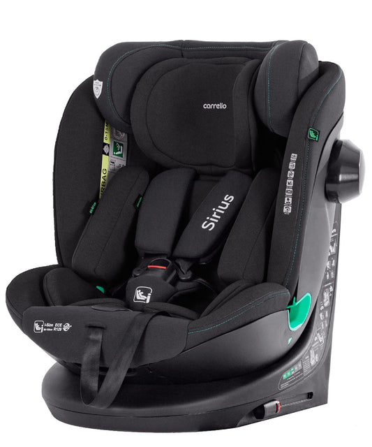 Carrello Sirius Silla De Auto 360 Isofix 40 Do 105 Cm I-size Absolute Black_0