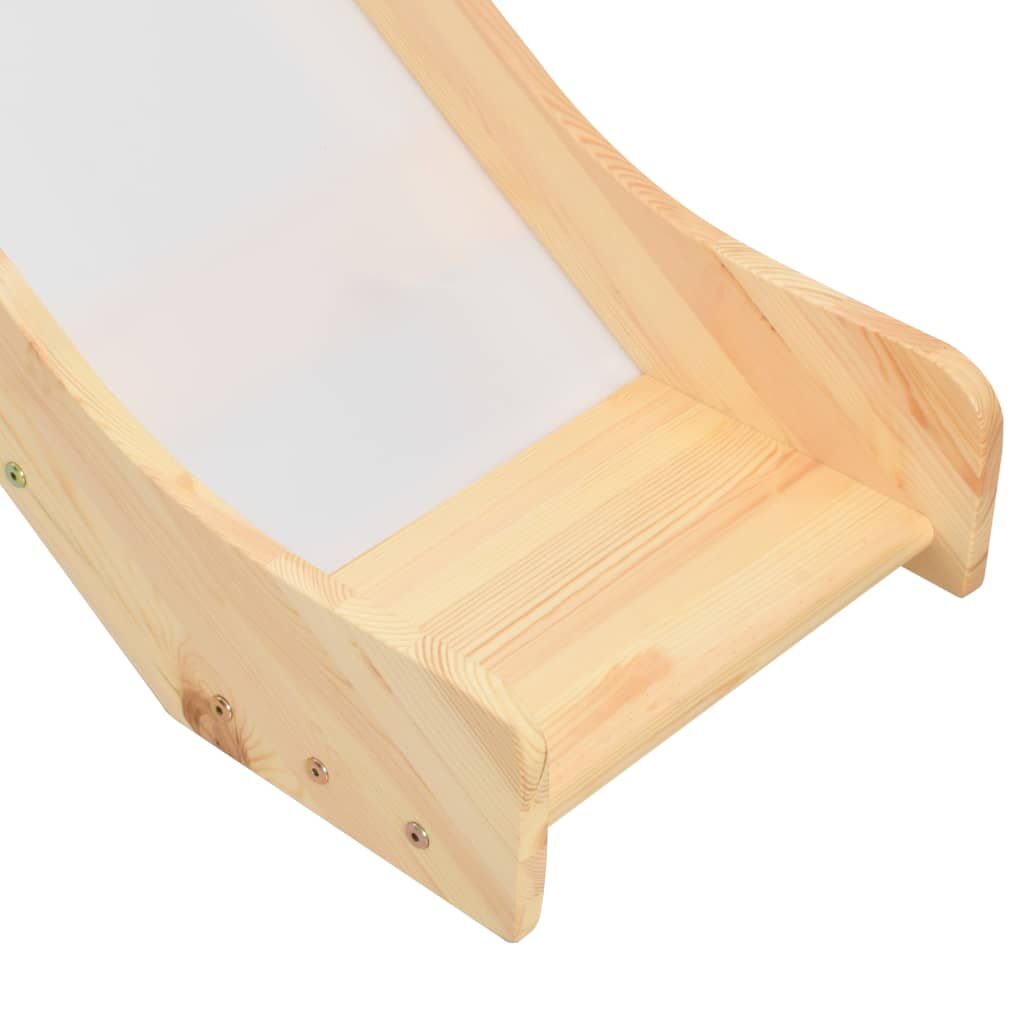 Vidaxl Cama Alta Para Niños Tobogán Y Escalera Madera Pino 208x230 Cm_4