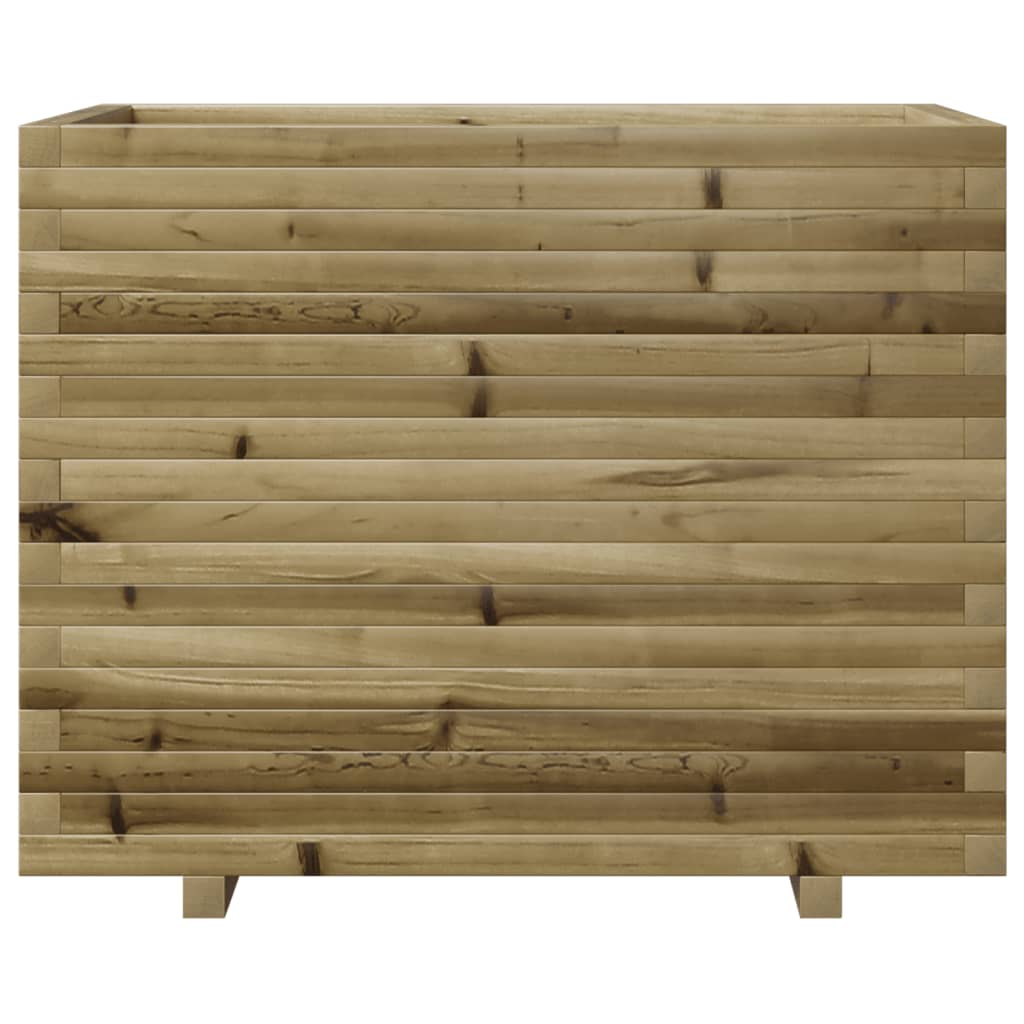 Jardinera Madera De Pino Impregnada 90x60x72 Cm_4