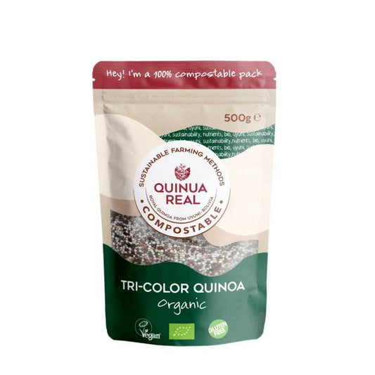 Quinoa Real Três Cores Sem Glúten Quinoa Real 500 g