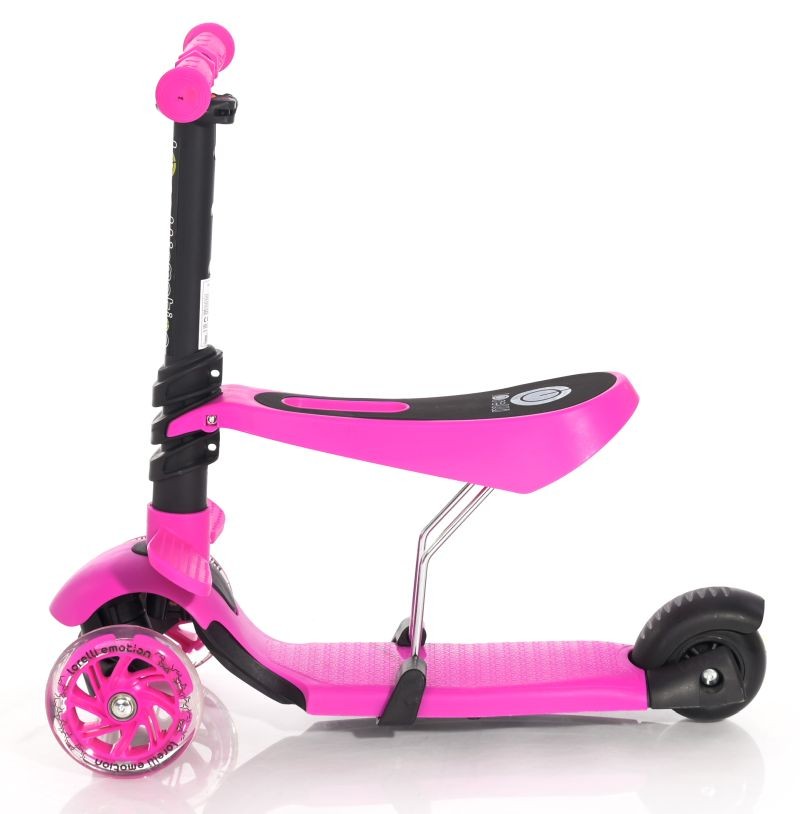 Patinete Infantil Con Asiento Smart Pink_2